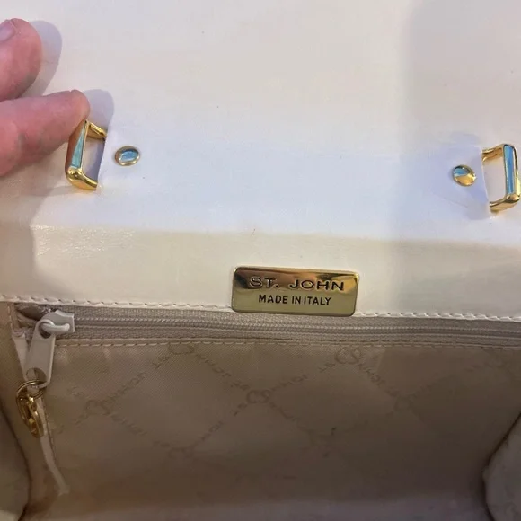 St. John Collection Cream Mini Bag - Picture 3 of 4